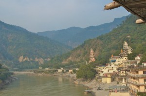 Bridge over Ganga at Rishikesh Bridge over Ganga at Rishikesh